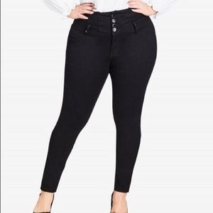SALE❗️ Plus Size Chic Demin ‘Harley’ black